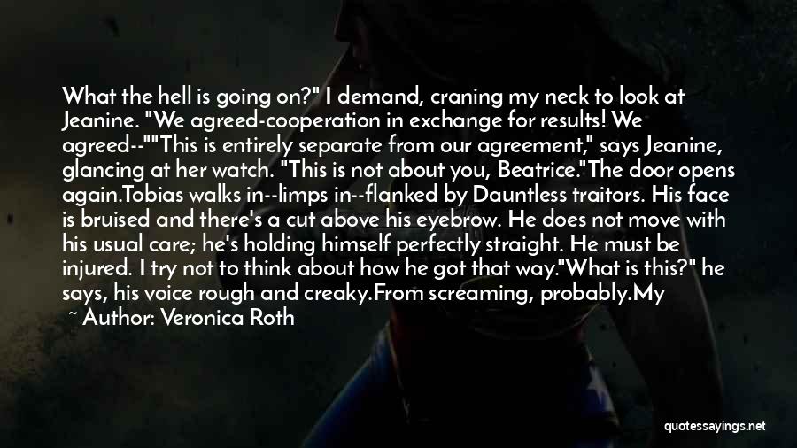 Care About Him Quotes By Veronica Roth