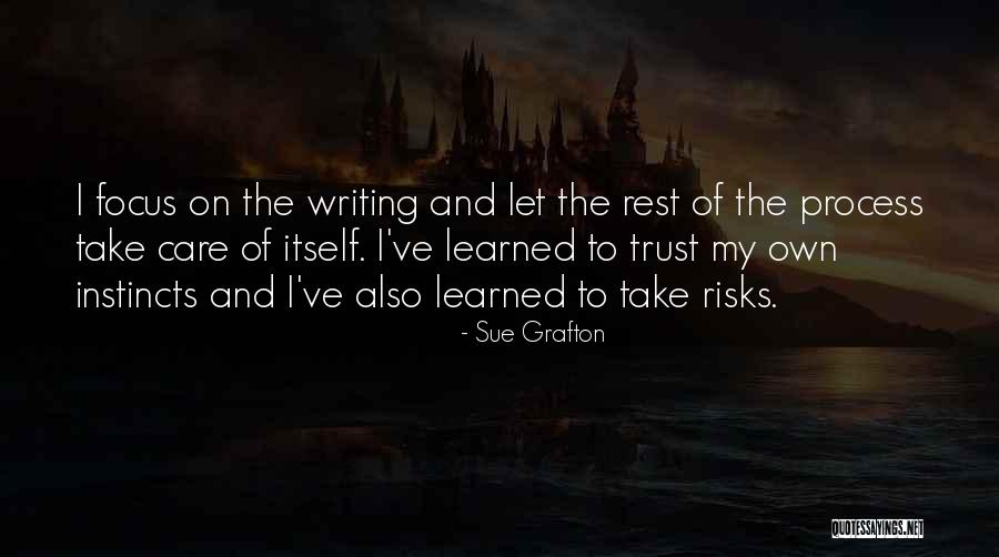 Care And Trust Quotes By Sue Grafton