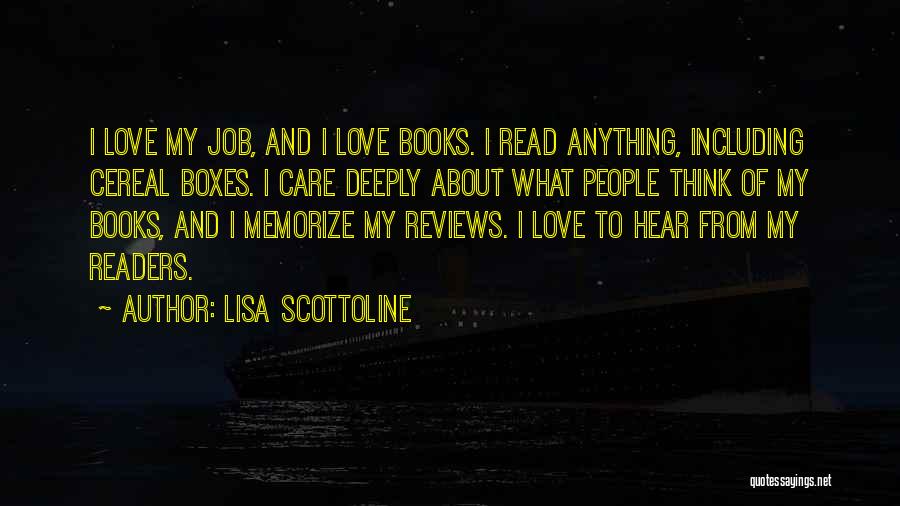 Care Deeply Quotes By Lisa Scottoline
