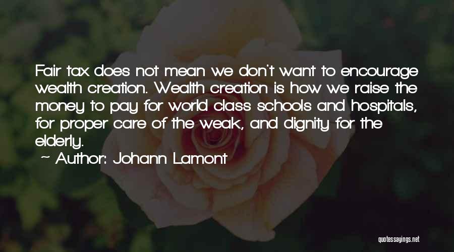 Care For Creation Quotes By Johann Lamont