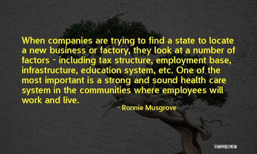 Care For Employees Quotes By Ronnie Musgrove Care For Employees Quotes By Ronnie Musgrove