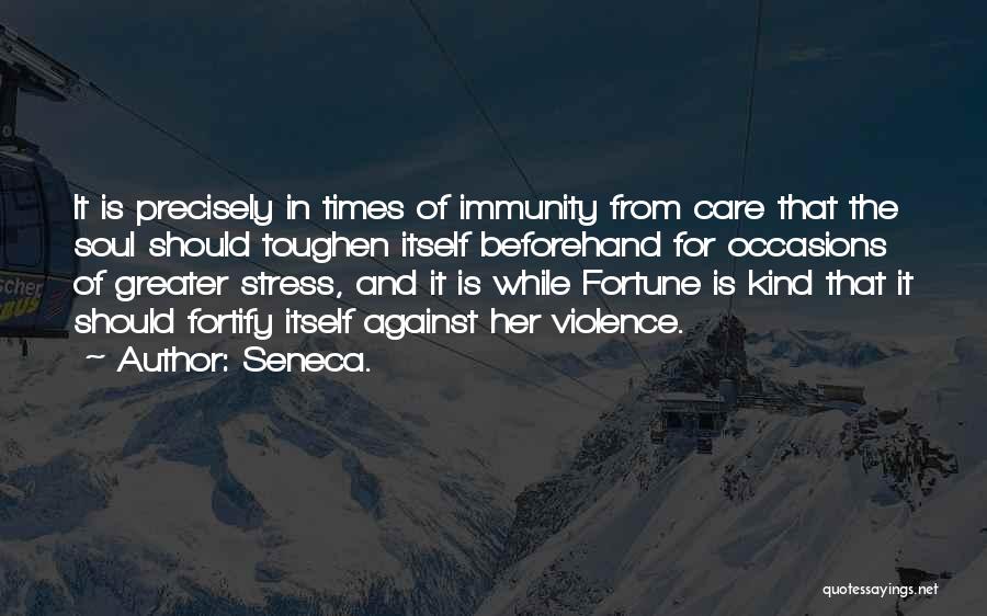 Care For Her Quotes By Seneca.