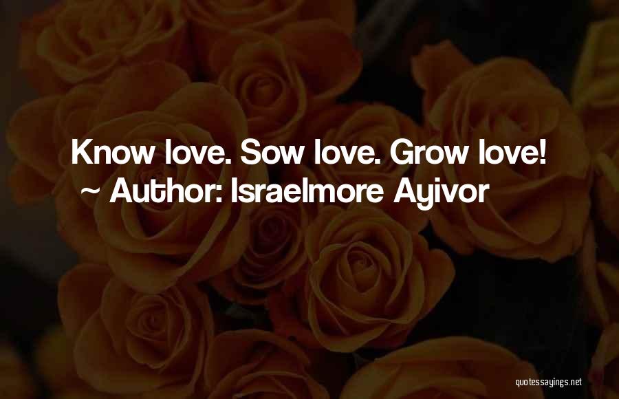 Care For Lover Quotes By Israelmore Ayivor