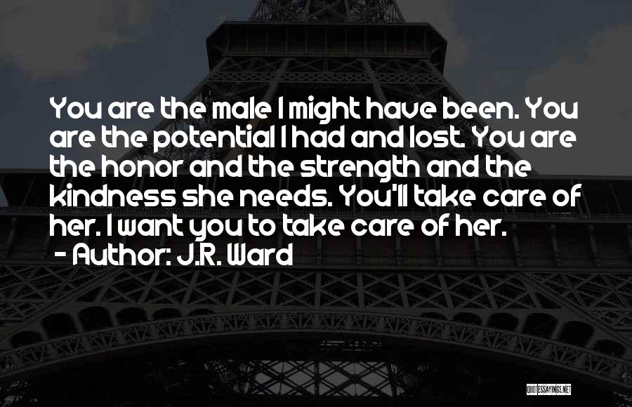 Care For Lover Quotes By J.R. Ward