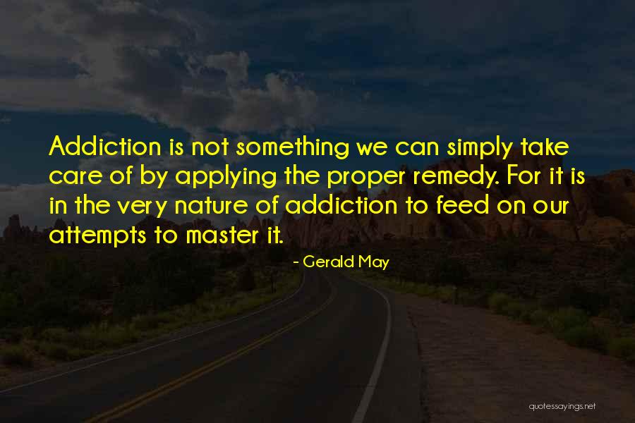 Care For Nature Quotes By Gerald May