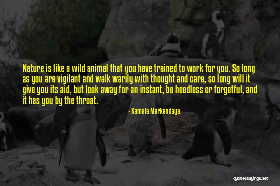 Care For Nature Quotes By Kamala Markandaya Care For Nature Quotes By Kamala Markandaya