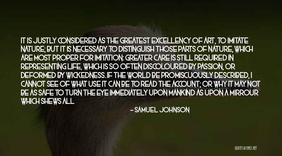 Care For Nature Quotes By Samuel Johnson