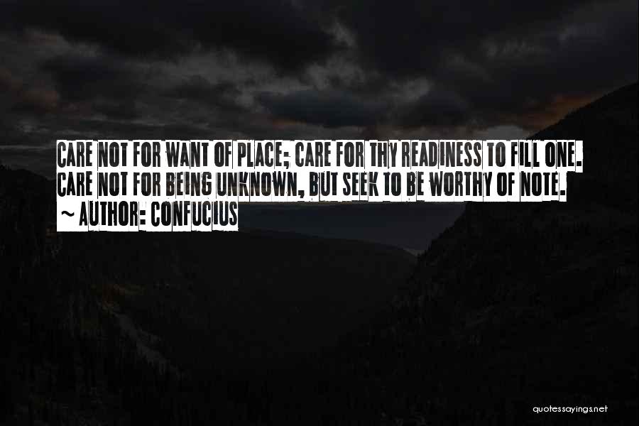 Care For Quotes By Confucius