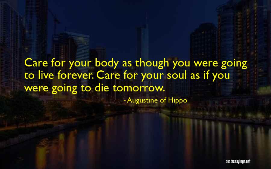 Care For Your Soul Quotes By Augustine Of Hippo Care For Your Soul Quotes By Augustine Of Hippo