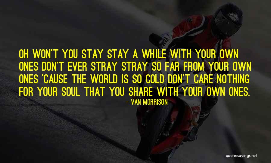Care For Your Soul Quotes By Van Morrison Care For Your Soul Quotes By Van Morrison