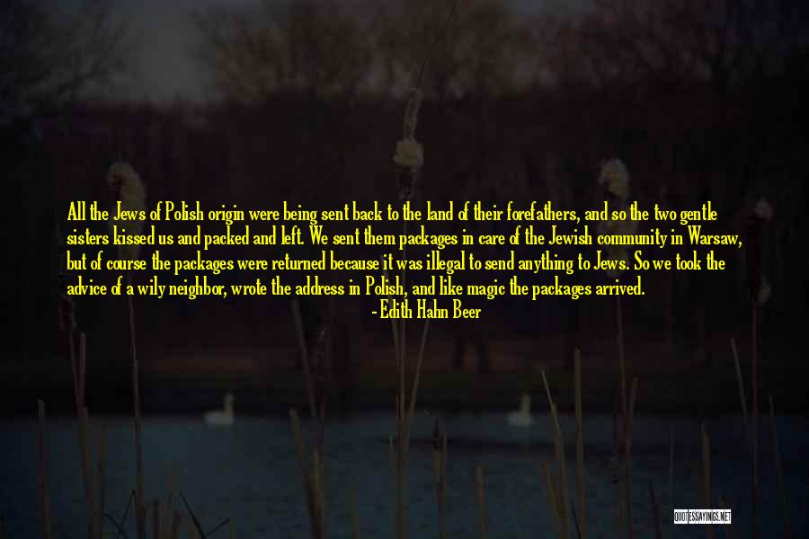 Care Packages Quotes By Edith Hahn Beer Care Packages Quotes By Edith Hahn Beer