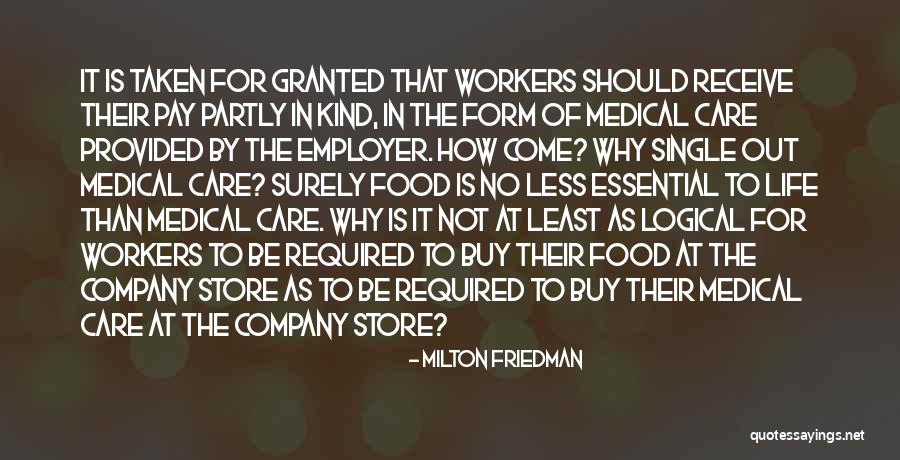 Care Workers Quotes By Milton Friedman Care Workers Quotes By Milton Friedman