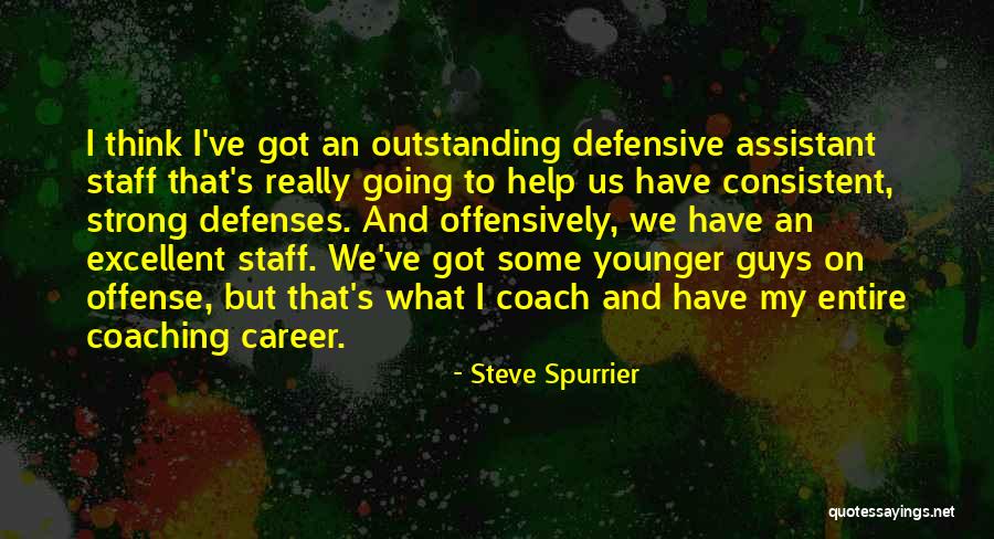 Career Coaching Quotes By Steve Spurrier