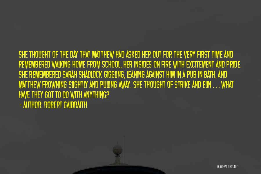 Career Crossroads Quotes By Robert Galbraith