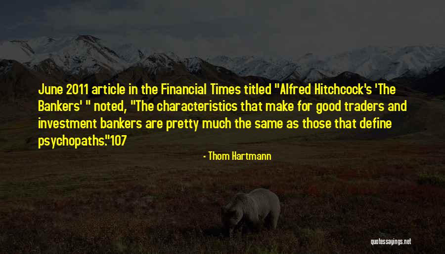 Career It Institute Quotes By Thom Hartmann Career It Institute Quotes By Thom Hartmann