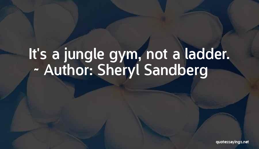 Career Ladder Quotes By Sheryl Sandberg
