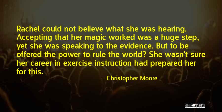 Career Step Quotes By Christopher Moore Career Step Quotes By Christopher Moore