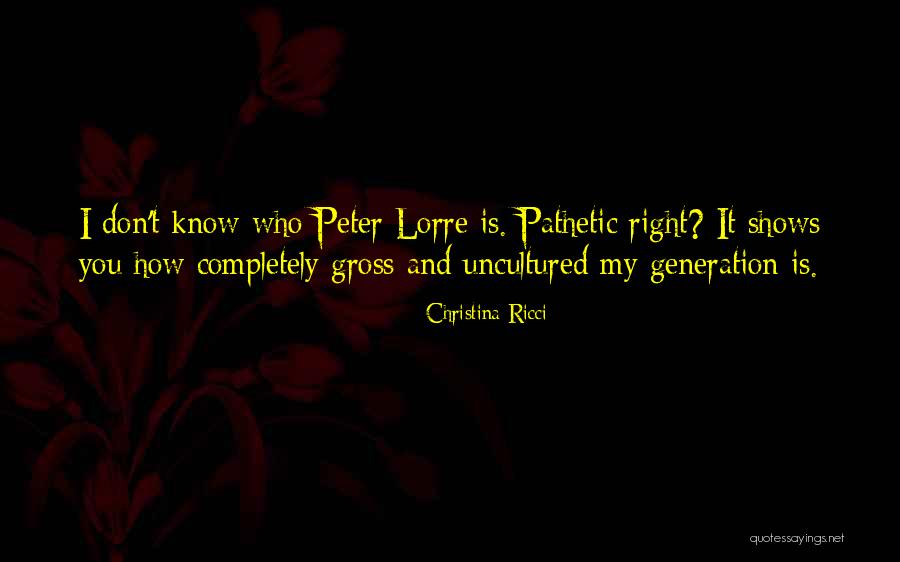 Career Strategy Quotes By Christina Ricci Career Strategy Quotes By Christina Ricci