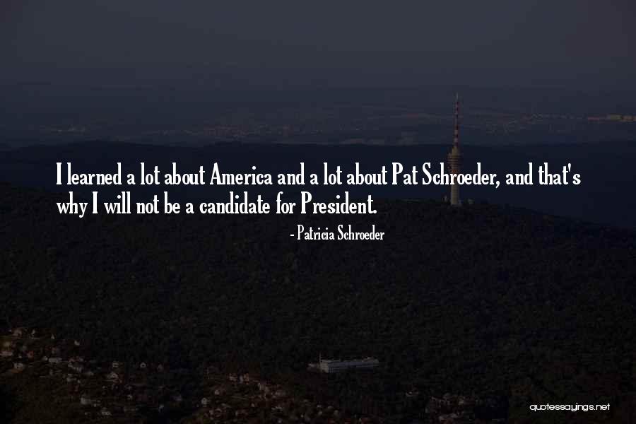 Career Strategy Quotes By Patricia Schroeder Career Strategy Quotes By Patricia Schroeder