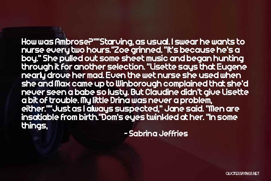 Career Strategy Quotes By Sabrina Jeffries Career Strategy Quotes By Sabrina Jeffries