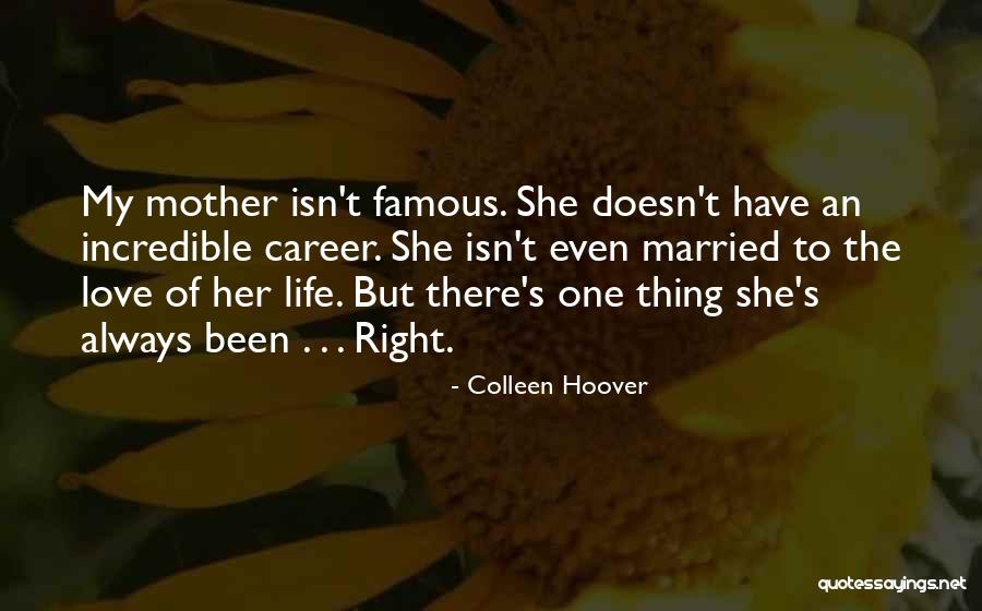 Career Vs Love Life Quotes By Colleen Hoover Career Vs Love Life Quotes By Colleen Hoover