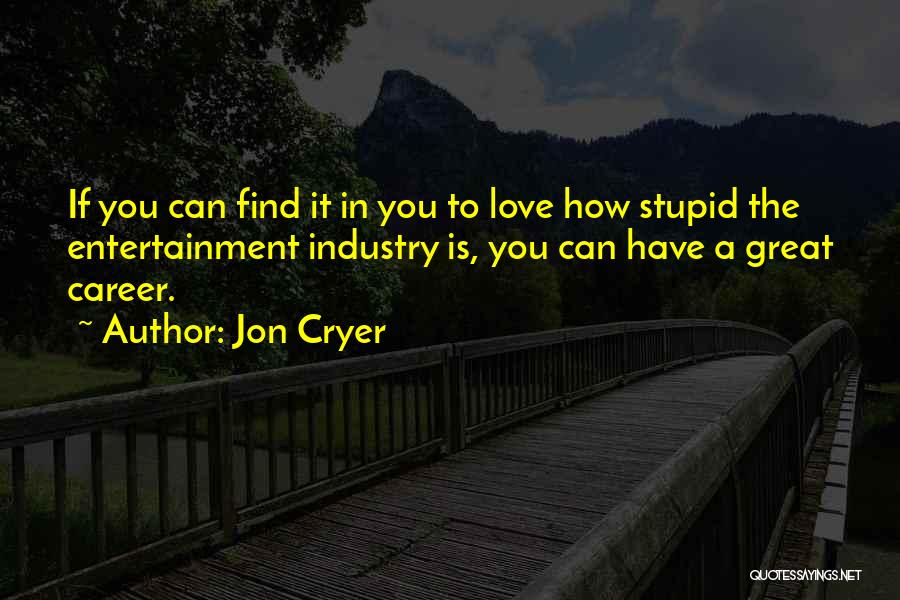 Career Vs Love Quotes By Jon Cryer