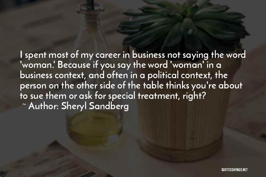 Career Woman Quotes By Sheryl Sandberg