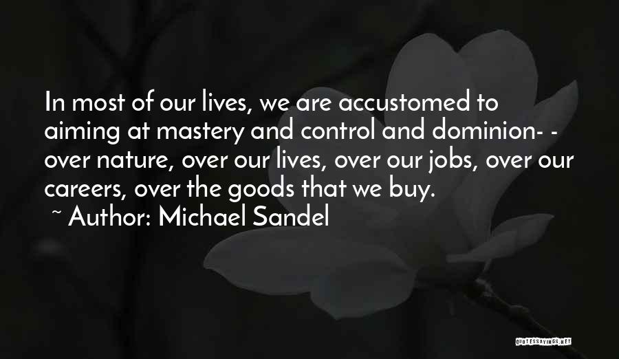 Careers And Jobs Quotes By Michael Sandel