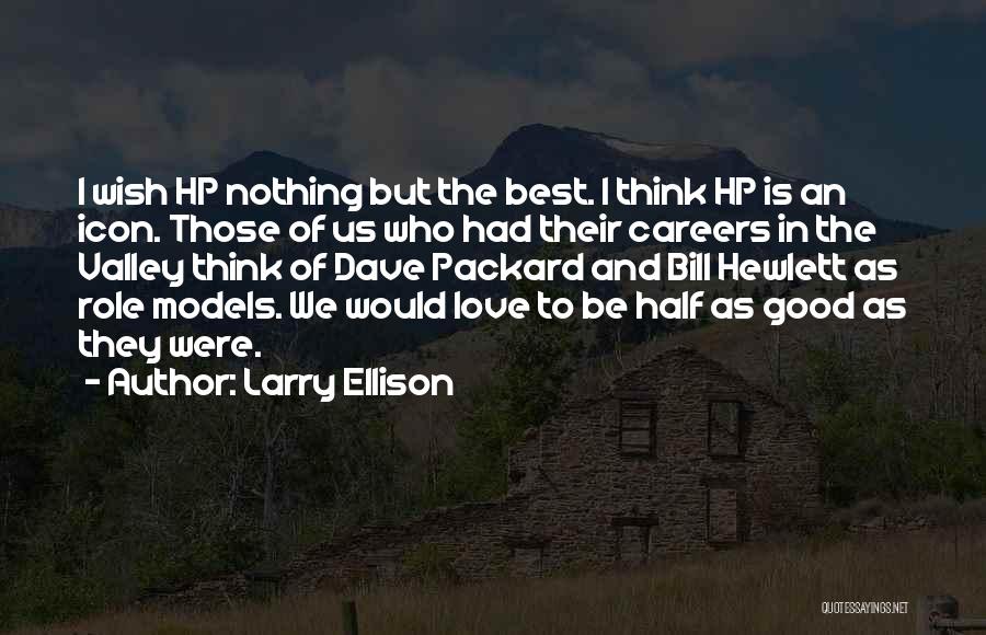 Careers And Love Quotes By Larry Ellison