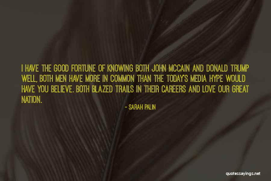 Careers And Love Quotes By Sarah Palin