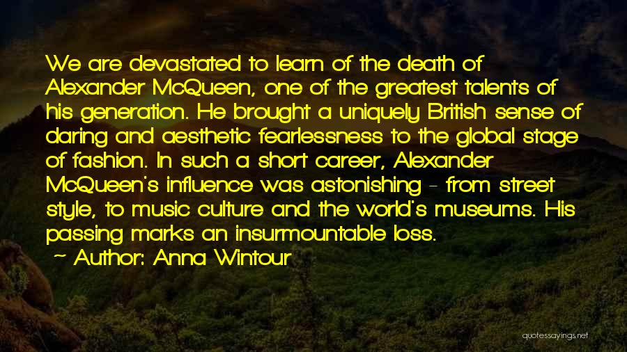 Careers In Music Quotes By Anna Wintour