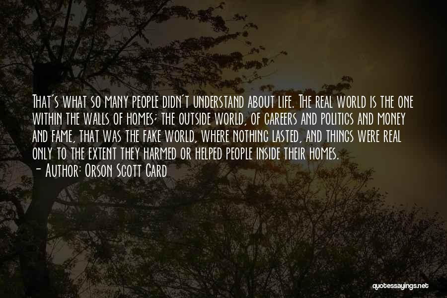 Careers In Science Quotes By Orson Scott Card