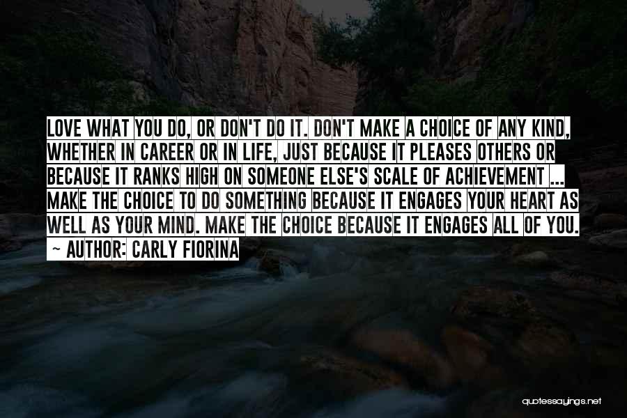 Careers You Love Quotes By Carly Fiorina