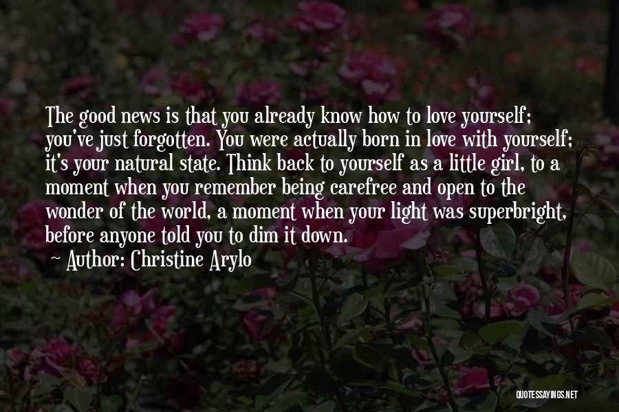 Carefree Quotes By Christine Arylo