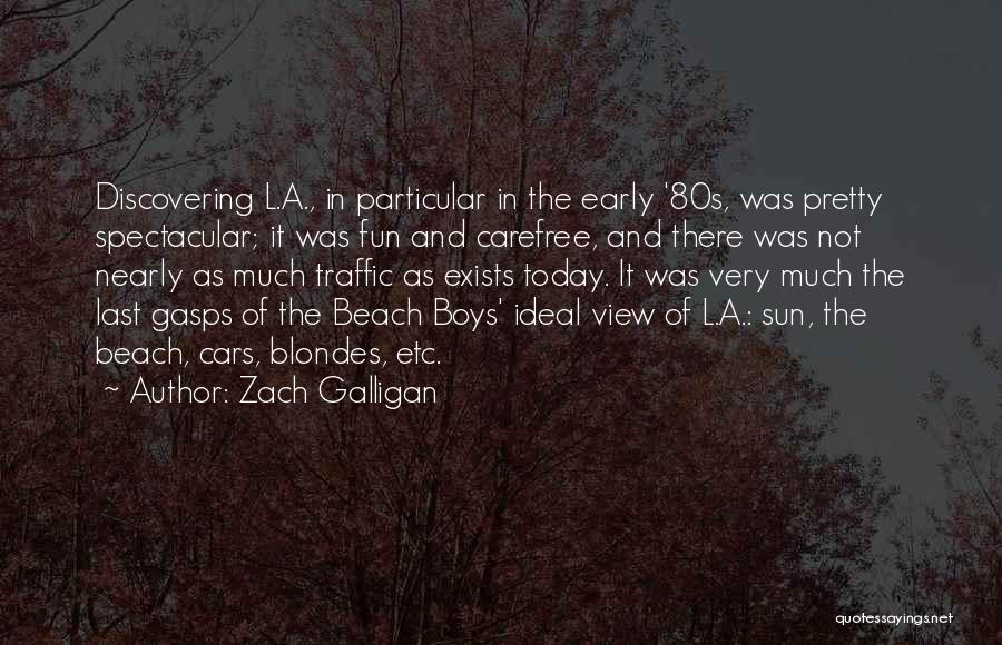 Carefree Quotes By Zach Galligan