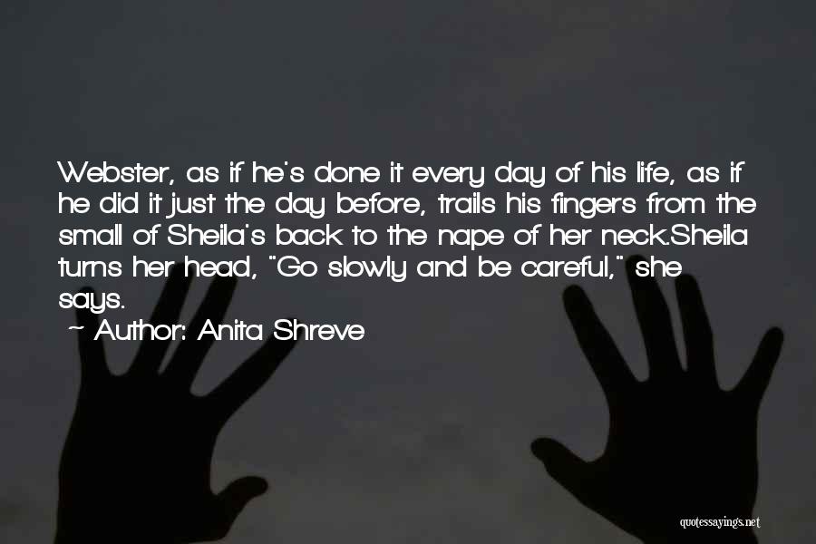 Careful Life Quotes By Anita Shreve