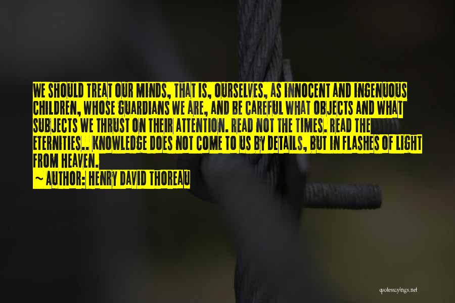 Careful Life Quotes By Henry David Thoreau