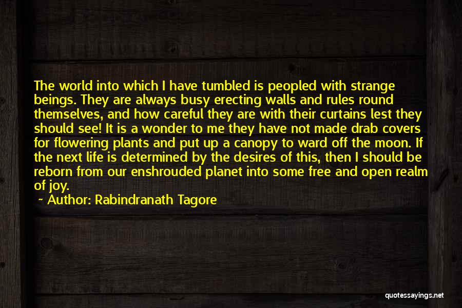 Careful Life Quotes By Rabindranath Tagore