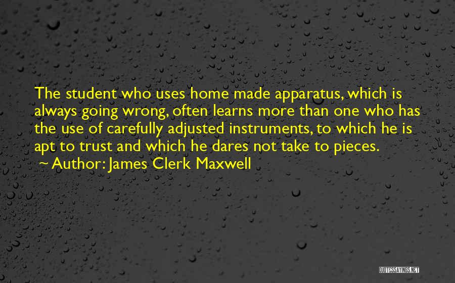 Carefully Quotes By James Clerk Maxwell