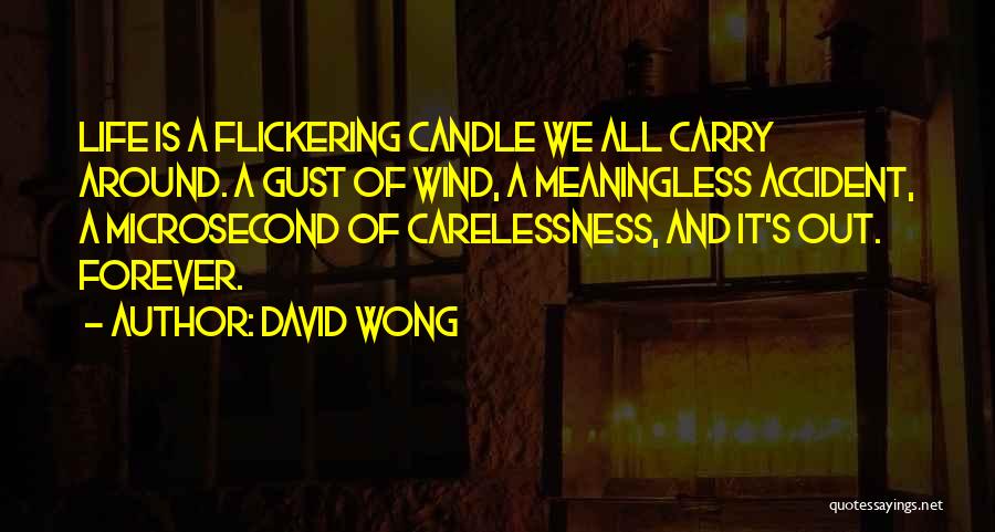 Carelessness In Life Quotes By David Wong