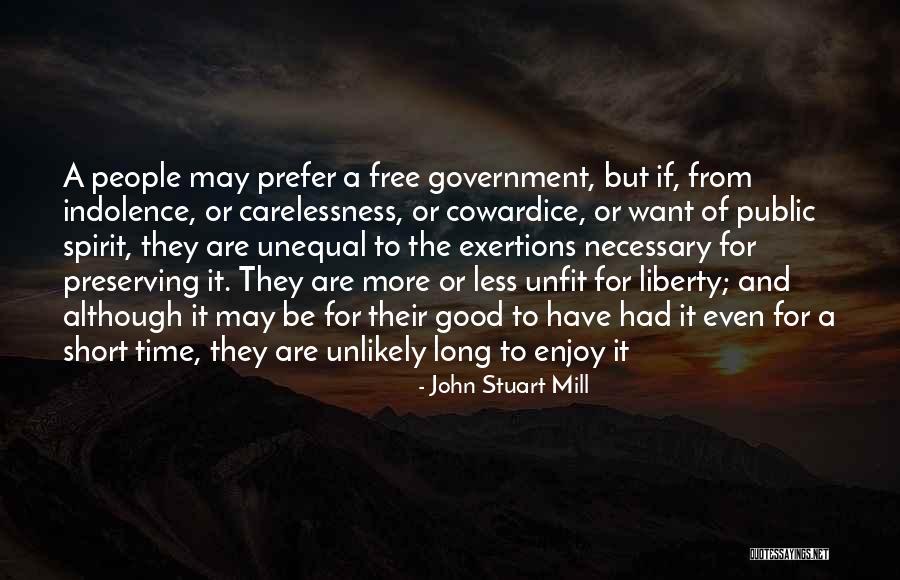 Carelessness Of People Quotes By John Stuart Mill Carelessness Of People Quotes By John Stuart Mill