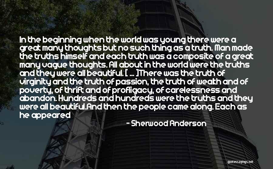 Carelessness Of People Quotes By Sherwood Anderson Carelessness Of People Quotes By Sherwood Anderson