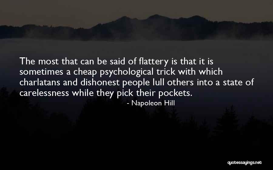 Carelessness Quotes By Napoleon Hill