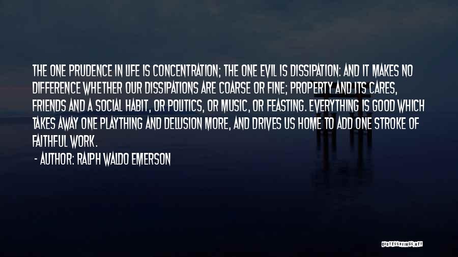 Cares Quotes By Ralph Waldo Emerson