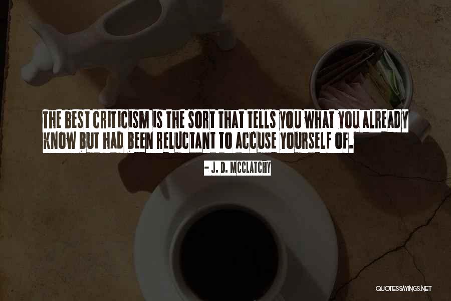 Caressant Care Quotes By J. D. McClatchy Caressant Care Quotes By J. D. McClatchy