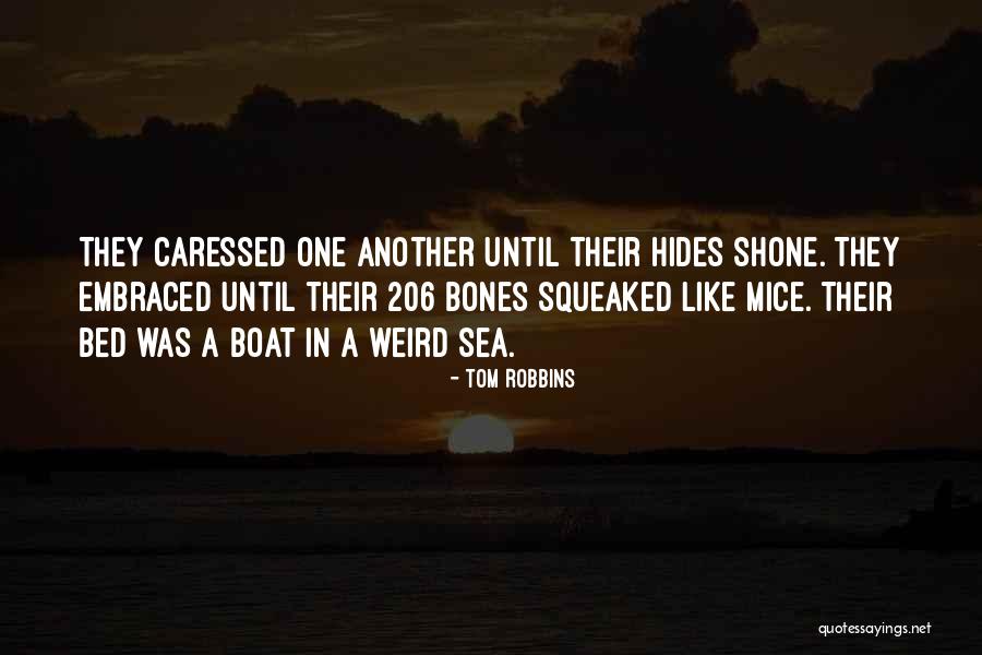 Caressed One Another Quotes By Tom Robbins Caressed One Another Quotes By Tom Robbins
