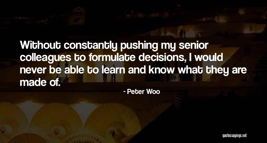 Caressent Care Quotes By Peter Woo Caressent Care Quotes By Peter Woo