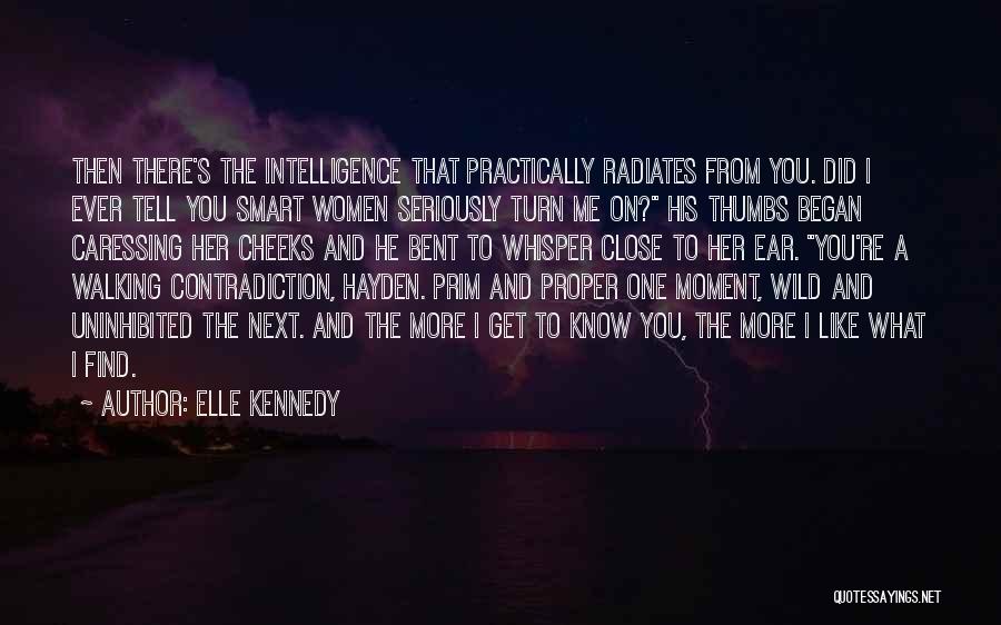 Caressing You Quotes By Elle Kennedy