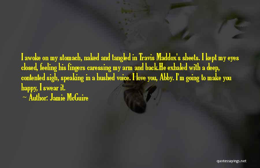 Caressing You Quotes By Jamie McGuire