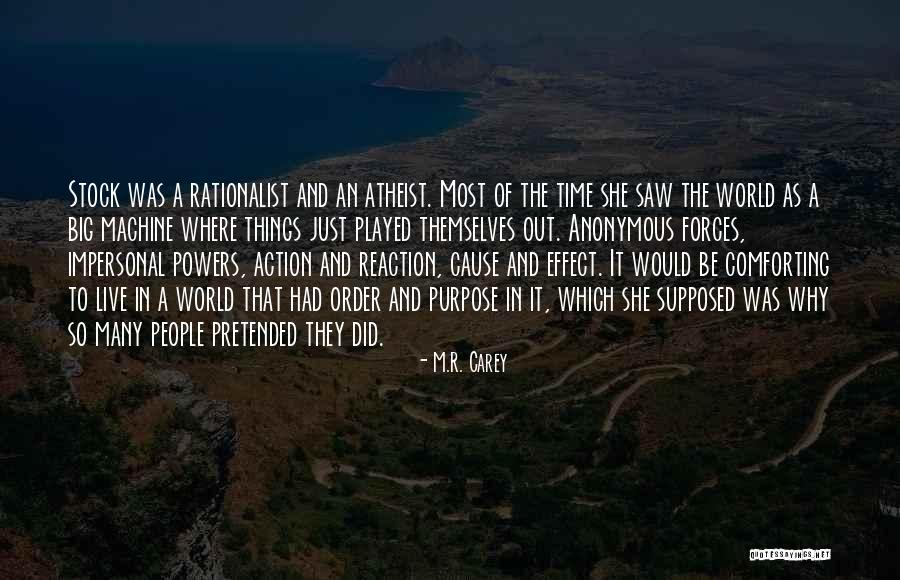 Carey Quotes By M.R. Carey Carey Quotes By M.R. Carey